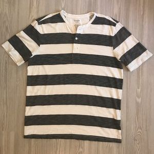 Vince Crew neck button up